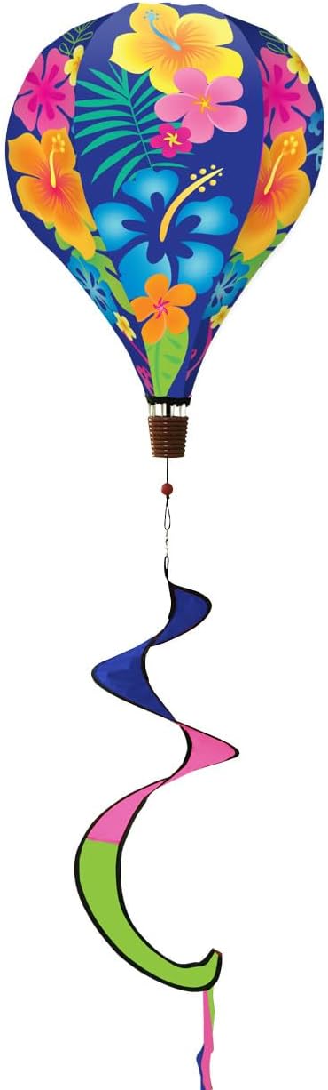 Hello Sunshine Spring Hot Air Balloon Wind Twister 54" x 12" Briarwood Lane