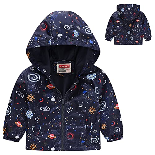 Toddler Graphic Hooded Jacket for Boys Girls Full Zip Hoodie Cartoon Print Coat Lightweight Windbreaker Cute Outerwear3
