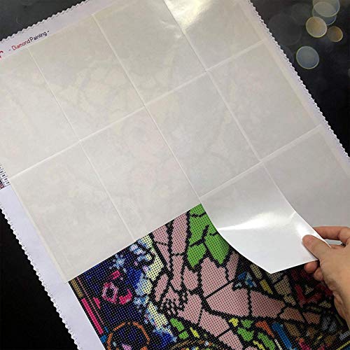 Sharplace 20 Stuks 5D Diamond Painting Release Paper Diamond Painting Cover voor DIY 5D Diamond Painting Accessoires Art… - Afbeelding 5