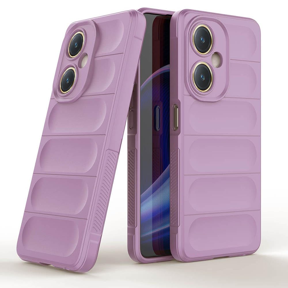 Amazon Brand- Solimo Basic Case for Vivo Y27 4G (Silicone_Purple) (B0CK1X2BJ9) Amazon Price History, Amazon Price Tracker