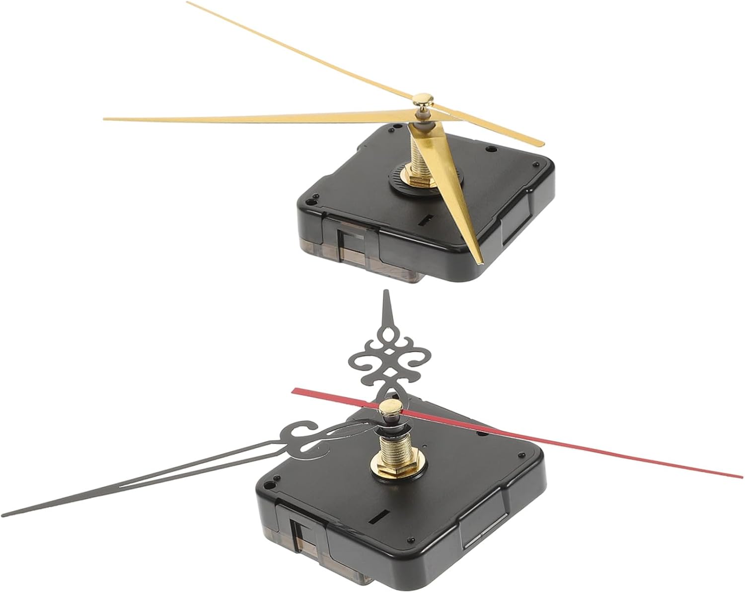 DOITOOL 3sets Clock Repair Parts DIY Clock Movement Kit High-Torque Silent for