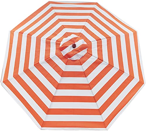 Paraguas de sombra de patio con protección UV y poste de madera 4