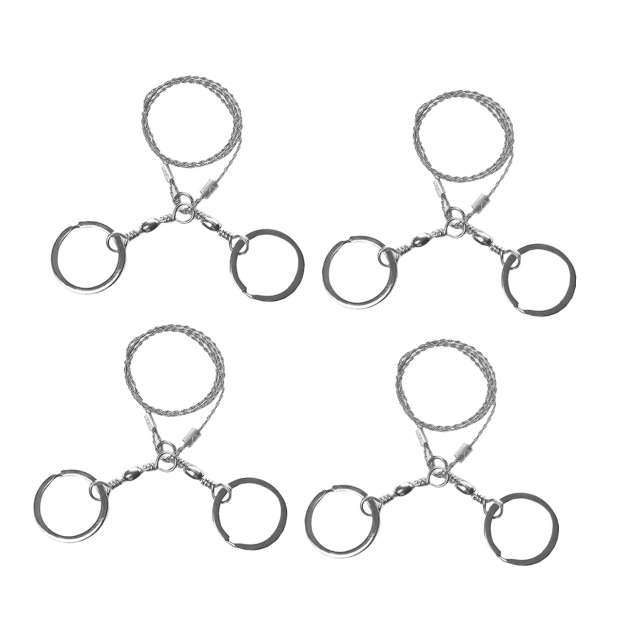 NULYLU 4pcs Portable Hand Chainsaw Camping Pruning Saw Wire Emergency Pocket Saws for Outdoor