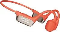 Fone de ouvido IPX8 à prova d'água de condução óssea sem fio Bluetooth 5,4 + 32 GB de RAM MP3 Player HiFi Music Sport Swimming Headset com microfone