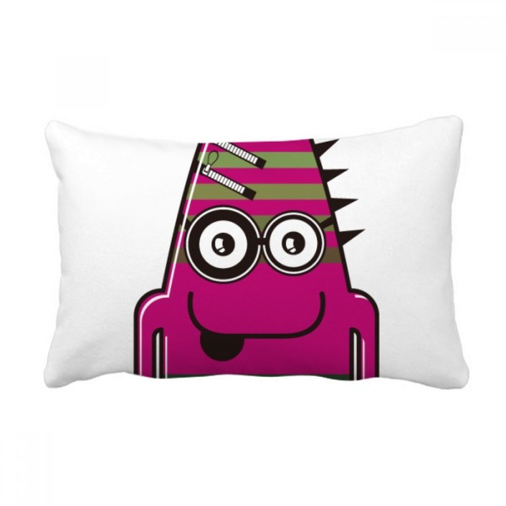 Coussin lombaire alien monstre rose contre le mal de dos