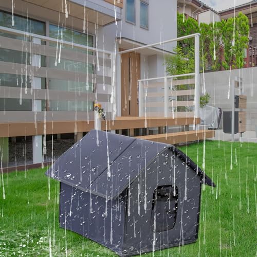 Casas para gatos para gatos ao ar livre - Cama de gato à prova de intempéries | Com almofada removív