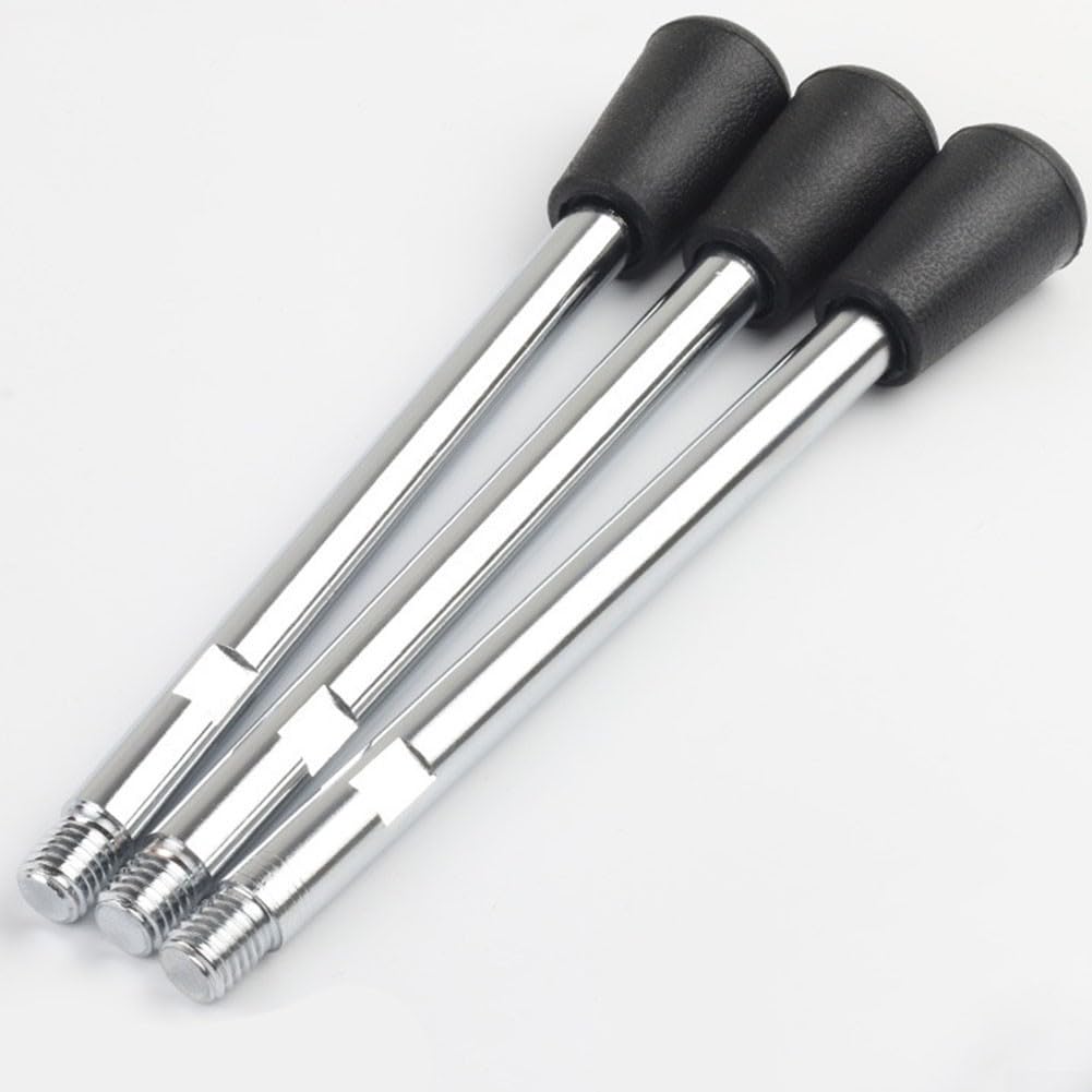 DAZZLEEX Accessoires de perceuse d'établi en acier au carbone - Poignée de fraiseuse - Poignée de presse - Tige de travail - Poignée de travail