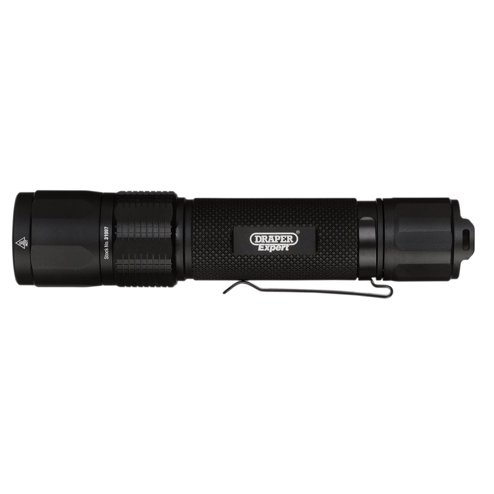 Draper Expert 31097 SMD LED USB Rechargeable High Performance Torch, 25W, 2500 Lumens, USB-C Cable Supplied - Image 2