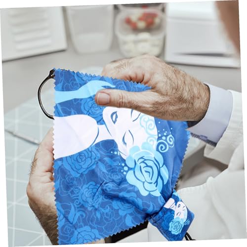 BELLIFFY Paño de Limpieza para Lentes y Pantalla Móvil, Llavero Diseño Decorativo, Arañazos, Adecuado para Dispositivos Electrónicos - imagen 5