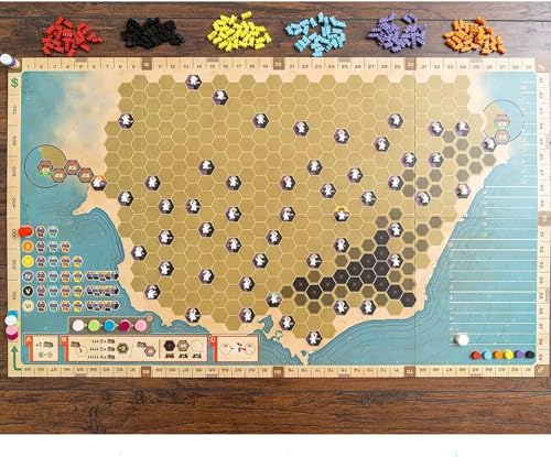 Capstone Games Ride The Rails: Australia & Canada