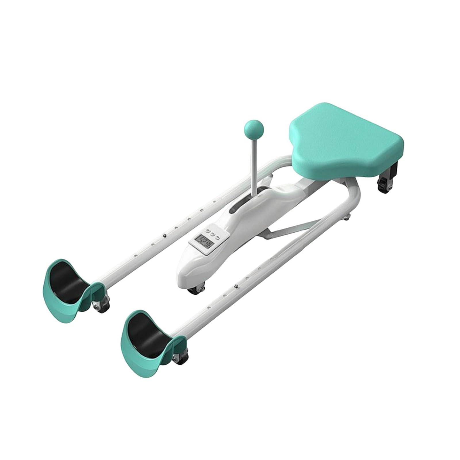 Entrenador de Estiramiento de Piernas Aparato de Estiramiento Máquina de Apertura de Caderas Banco de Splits con Asiento Acolchado y Respaldo para