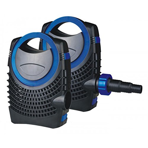 GRECH Bomba Sumergible Estanque 10000 litros/h - 80W. Boquilla de aspiración Opcional.