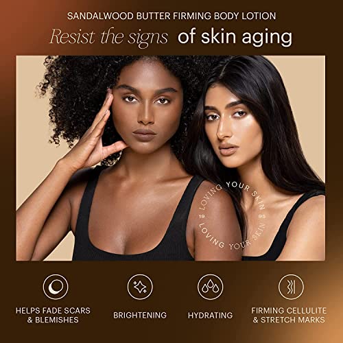 Makari Advanced Intense Sandalwood Butter Firming Lotion 16.8 Oz | Skin Tightening And Firming Body Lotion For Women And Men | Body Moisturizer With Shea Butter | Skin Firming And Tightening Lotion #TOP2