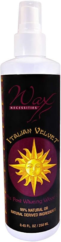 Waxness Italian Velvet Óleo Pré e Pós-Depilação com Cera para Rosto e Corpo, 250 mL