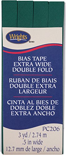 Wrights Hunter Double Fold Bias Tape 1/2" X3Yd #TOP13