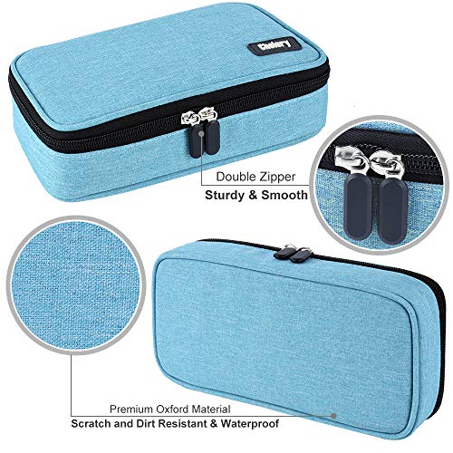Image of Chelory Big Capacity Pencil Case Large Pencil Bag Pouch Pen Case Pencil Marker Holder Stationery Storage Makeup Bag for Office Supplies Adults