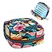 RODAILYCAY Tampons Holder for Purse, Portable Feminine Menstruation Pad Holder, Butterfly Cute Sanitary Napkin Storage Bag for Women