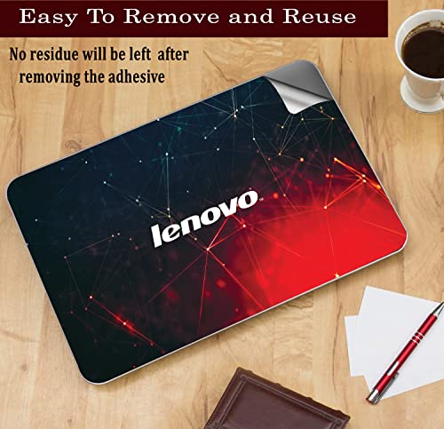 Image of Pattern L1 Top+Wrist Pad Vinyl Laptop Skin /Sticker /Cover for 15 to 15.6 Inches Laptops Laminated-Removable-HD Quality Compatible for Lenovo.(15x10 Inches)
