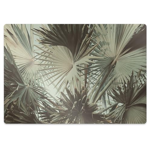 Tapis de chaise 120x90 cm protège-sol imperméable en PVC Prairie - 3
