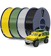 SUNLU PLA Filament Multicoloured Set, 3D Printer Filament PLA 1.75 mm +/- 0.02 mm, Suitable for M...