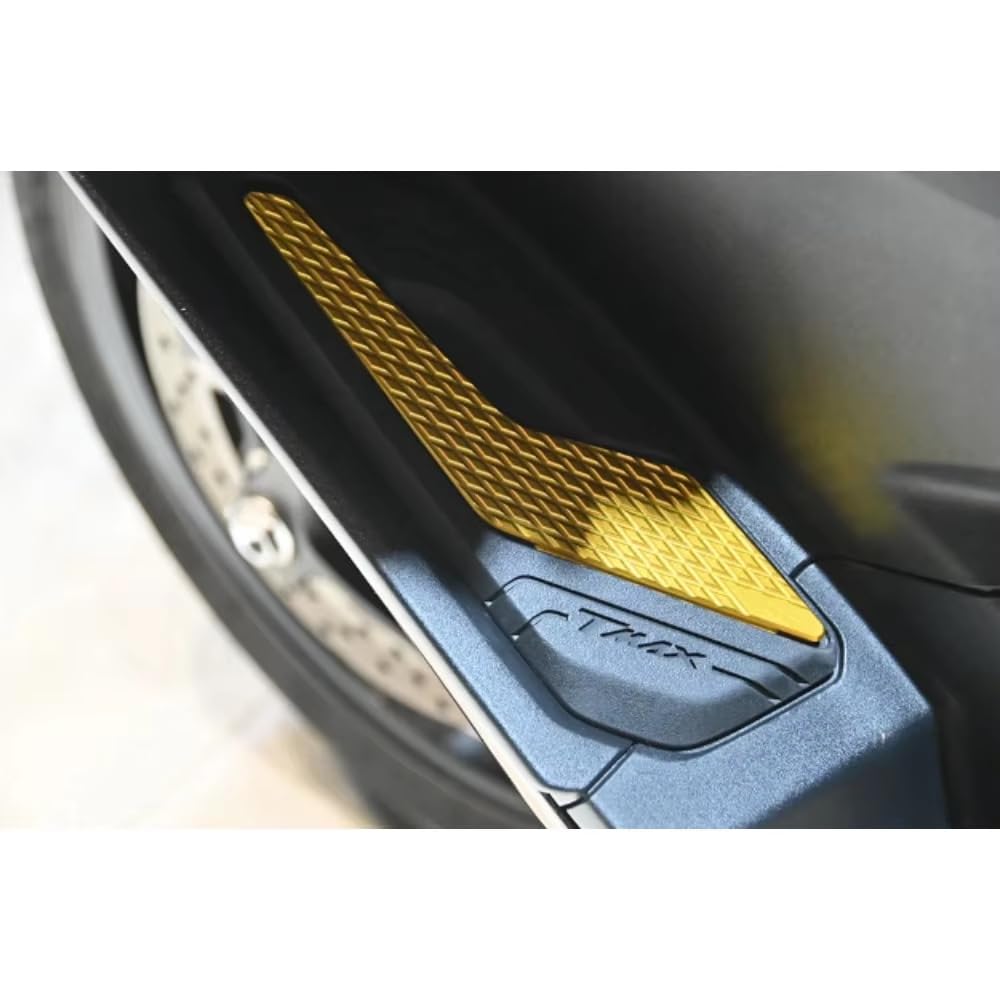 PSLER Poggiapiedi per moto TMAX 560 2022 2023 2024 2025 Piastra antiscivolo per pedali T-MAX 560 Poggiapiedi,Blu