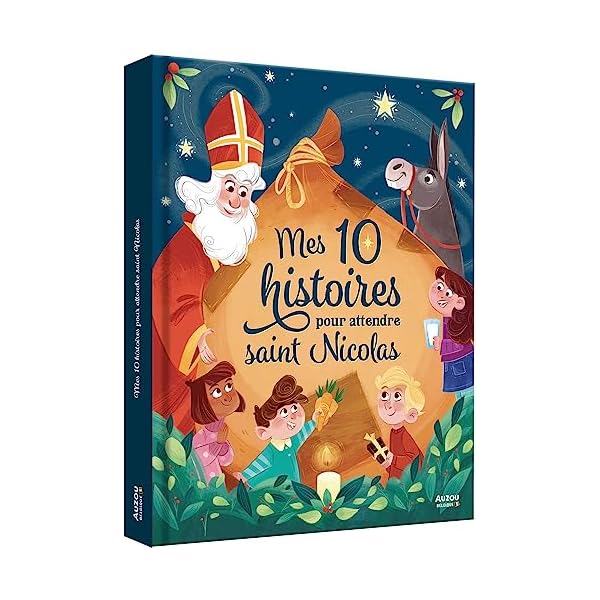 10 HISTOIRES POUR ATTENDRE SAINT NICOLAS Relié – Illustré, 13 octobre 2023 516mwdJQrIL. SS600