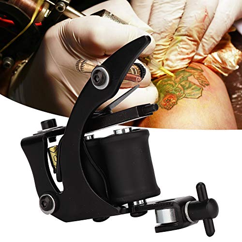 Alloy Tattoo Machine, Professional Copper Coils Iron Shader Tattoo Machine Liner Gun