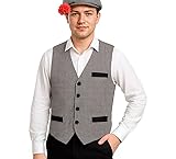 ZZ DISFRAZZES | Chaleco de Chulapo para hombre (XL)