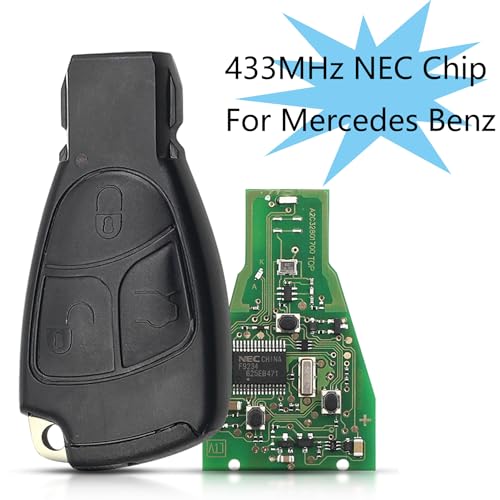 Heart Horse 433Mhz Remote Controls Key Replacements for Mercedes B C E ML S CLK CL W204 W203 W211 - Image 2