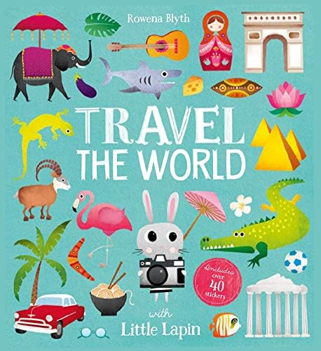 TRAVEL THE WORLD WITH LITTLE LAPIN, NA (Little Lapin Activity Books)