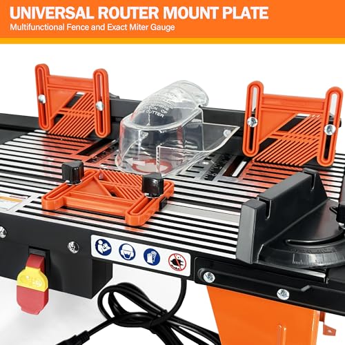 Viyuki Universal Electric Benchtop Router Tables Wood Working Craftsman Tool thumb #3