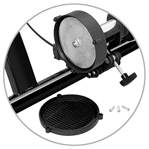 Topeakmart Magnetic Bike Trainer Stand Portable Bicycle Exercise Training Foldable Indoor Cycling Trainer W/Quick Release & Front Wheel Riser Block #TOP6