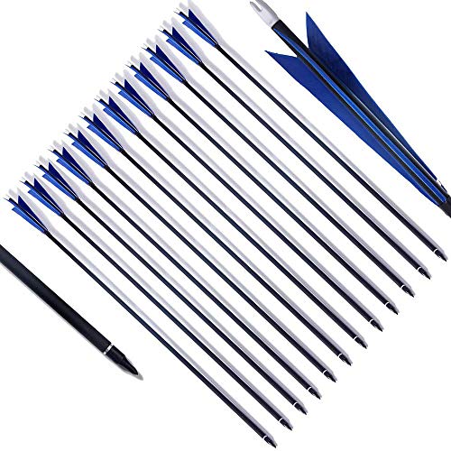 MZZG 32 Pulgadas de Carbono Flechas de Fibra de Carbono Flecha Columna Vertebral 500 con 5.8