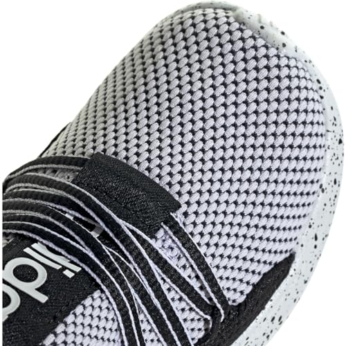 adidas Tênis infantil unissex Lite Racer Adapt 7.0, Branco/preto/preto, 22 BR