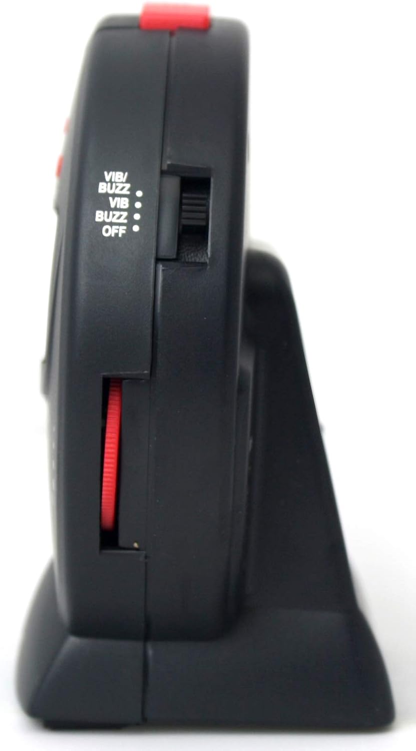 Sonic Alert Junior Sonic Bomb Extra Loud Alarm Clock with vibrating shaker pad- UK Version by Geemarc Telecom