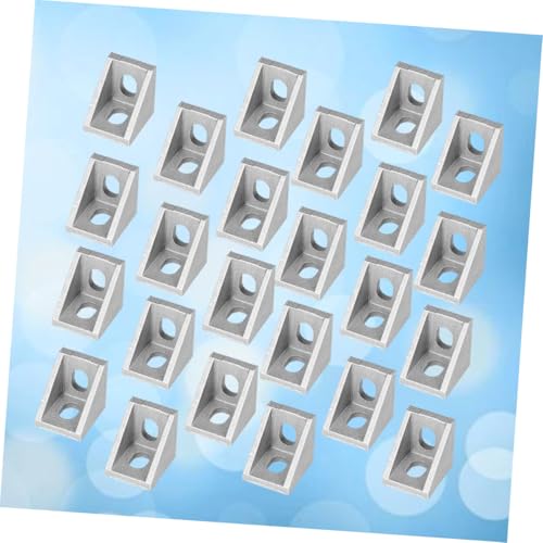 Équerre de jonction robuste en alliage d'aluminium pour liaison d'angle de profilé T