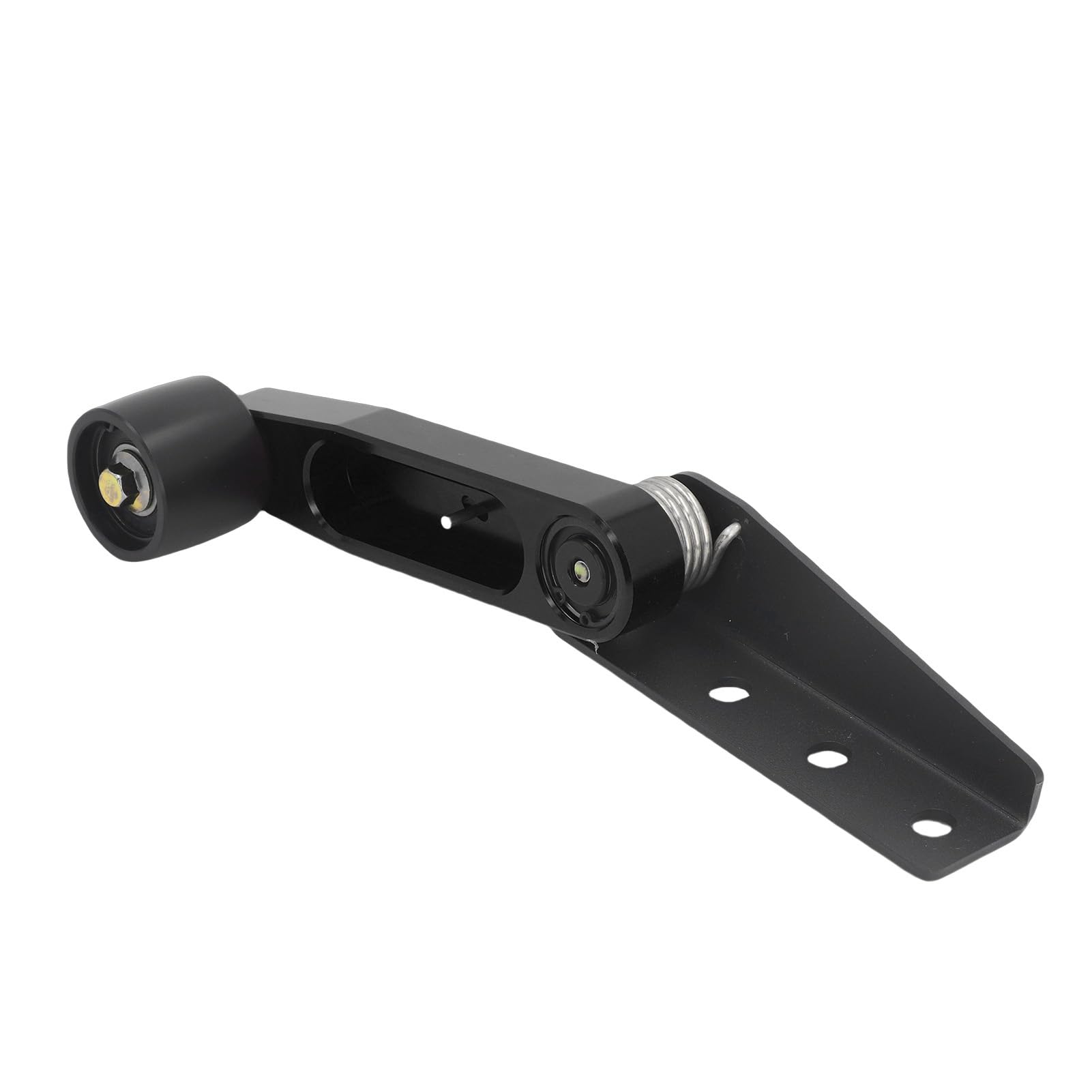 Rodillo Estabilizador del Tensor de Correa, Kit de Reemplazo de Aleación de Aluminio, Kit de Diseño de Rodamiento Doble para F3 RT 2014-2024 (BLACK)