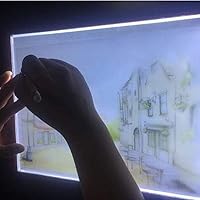 Vista 8 de TableRe - Tablero de dibujo con luz LED A5 para dibujar y dibujar con 3 niveles de brillo para artistas dibujos animación y pintura de diamante 5D