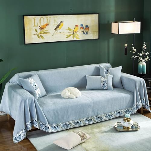 Housse de coussin en chenille pour un canapé chaleureux - 7