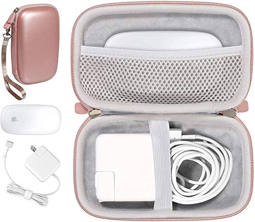 MacBook Magic Mouse and Charger All in one Case by CaseSack, for MacBook, for MacBook Pro, Air Charger 45W/60W/100W MagSafe 1/2, Magic Mouse 1/2, Lightning Cord, USB Hub, Type C Hub