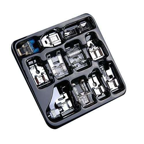 11 Pièces Pied de Biche Machine a Coudre Accessoires Machine à Coudre pour Machine à Coudre Brother Singer Janome Toyota