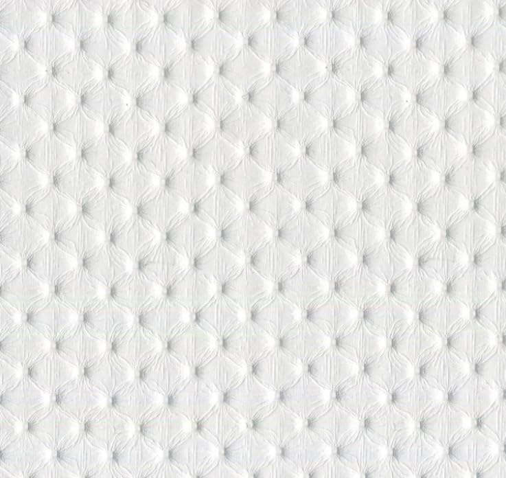 Tela de Polipiel para Tapizar 140CM Ancho. Piel Sintética Suave para Muebles, Hogar, Accesorios, Manualidades, Confección, Cuero Sintético.100% España. (Punto Blanco, 1 Metro)