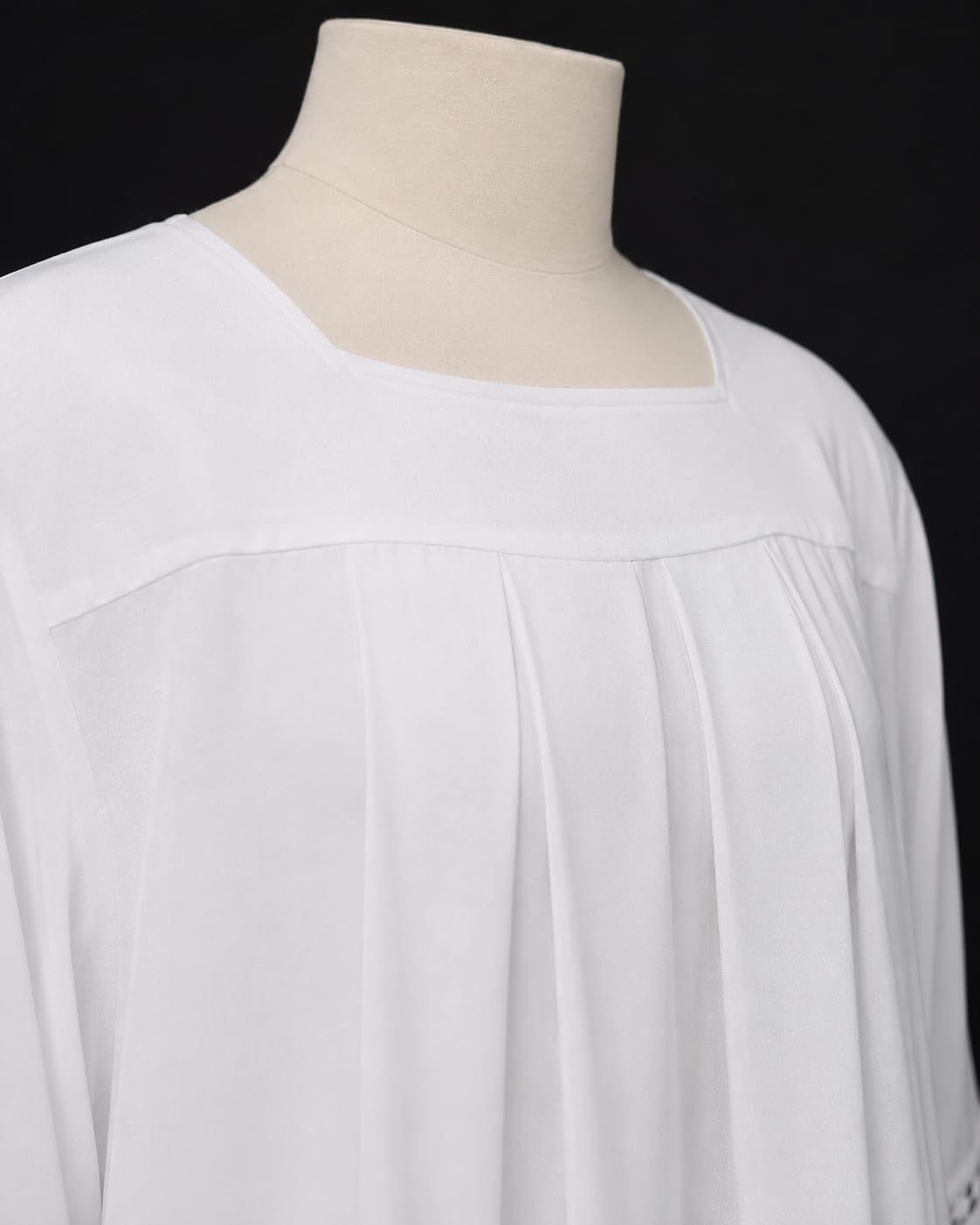 Catholic Surplice Clergy Vestment Shirt Top, Unisex, Lace