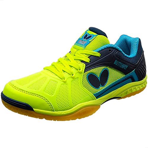 Image of Butterfly Lezoline Rifones Shoes - Professional Table Tennis Shoe with Footwork Support, Flexibility, Shock Absorbing Cushion, Gripping Ping Pong Shoe