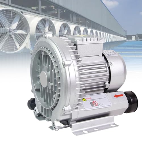 Blower, Vortex Blower, Industrial Vacuum Pump, Ring Vortex Blower for Sewage Aera (550W/O220B)