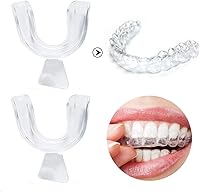 Vista 2 de Giveme5 - Protector bucal de silicona para apretar los dientes, molienda, moldeable, protector nocturno dental para morder, ayuda para dormir