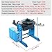 Happybuy Rotary Welding Positioner 50KG, 0-90° Welding Positioning Turntable Table 0.5-6RPM 120W, with 12.4 Inch 3-Jaw Lathe Chuck & Welding Torch Stand Holder for Cutting, Grinding, Assembly, Testing