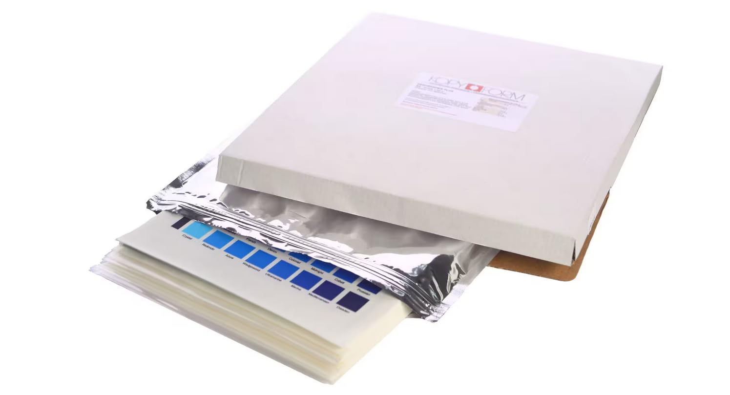 KOPYFORM Dekorpapier Plus® NEU (25 Blatt) – Tortenaufleger für Fototorten, Cake Topper & Lebensmitteldrucker – Esspapier für Fondant & Sahnetorten – Made in Germany [TP021N]