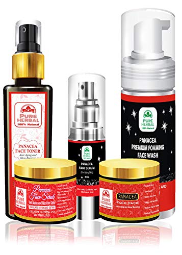 Pureherbal Panacea Regime for Aging Skin: Face Skincare Routine, Suitable for All Skin Types