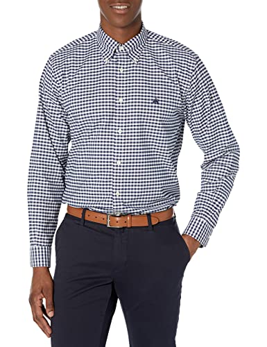 Image of Brooks Brothers Men's Non-Iron Long Sleeve Button Down Sport Shirt